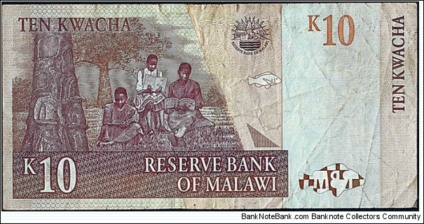 Banknote from Malawi year 1997