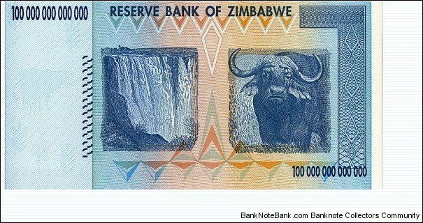 Banknote from Zimbabwe year 0