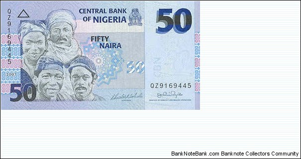 50 Naira Banknote