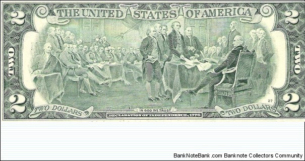 Banknote from USA year 2003