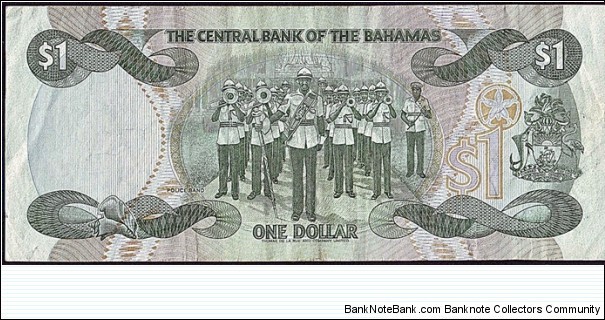 Banknote from Bahamas year 2002