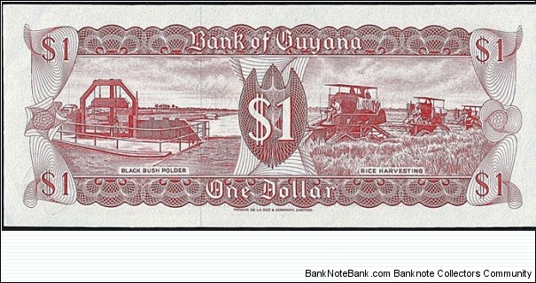 Banknote from Guyana year 0