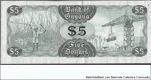 Banknote from Guyana year 0