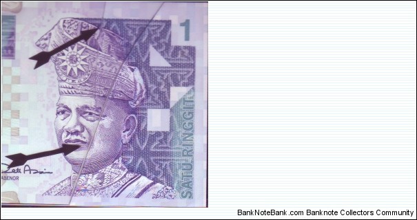 Banknote from Malaysia year 2000