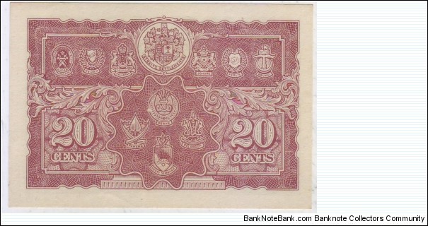 Banknote from Malaysia year 1941