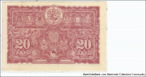 Banknote from Malaysia year 1941