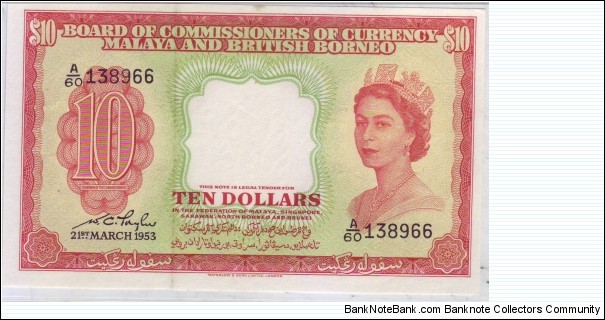 10 dollar Banknote