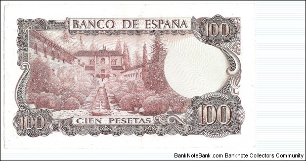 Banknote from Spain year 1970