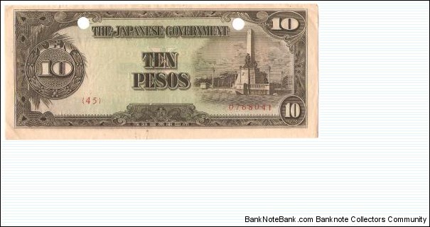 ten pesos Banknote