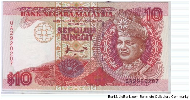 REPLACEMENT 10 RINGGIT WITH PREFIX 