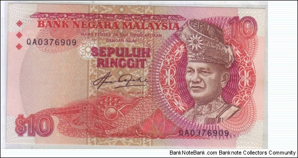 REPLACEMENT 10 RINGGIT WITH PREFIX 
