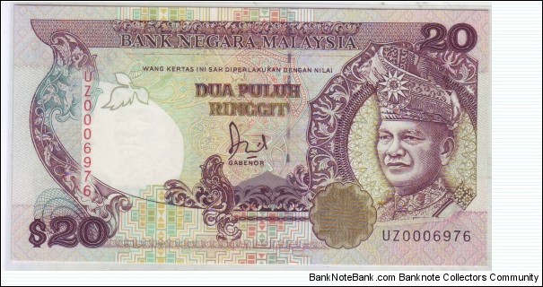 REPLACEMENT 20 RINGGIT WITH PREFIX 