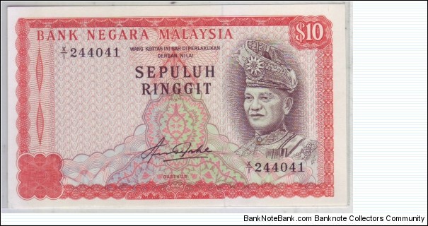 REPLACEMENT 10 RINGGIT WITH PREFIX 