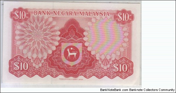 Banknote from Malaysia year 1981