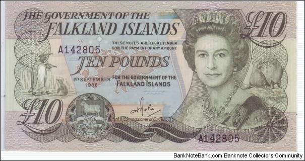 10 POUNDS Banknote