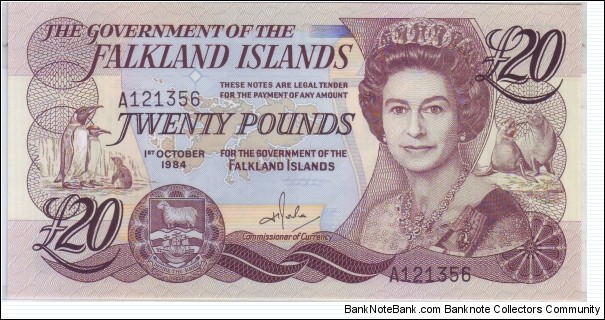 20 POUNDS Banknote