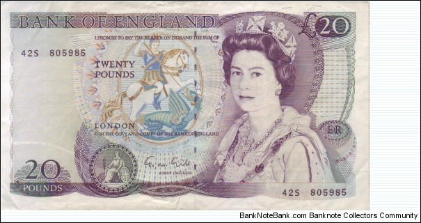 20 POUNDS Banknote