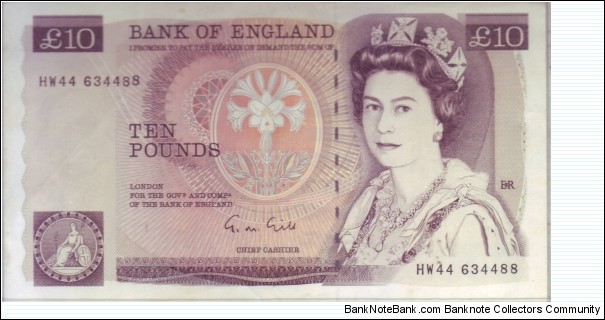 10 POUNDS Banknote