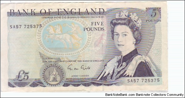 5 POUNDS Banknote