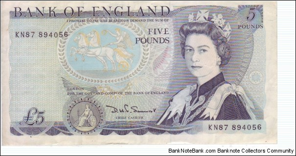 5 POUNDS Banknote