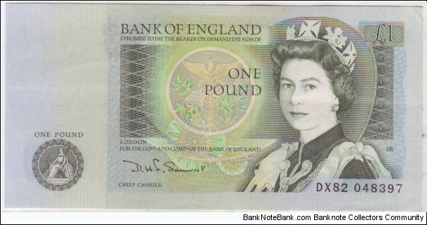 1 POUNDS Banknote