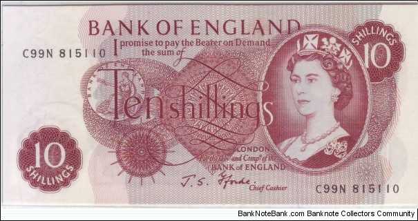 10 SHILINGS Banknote
