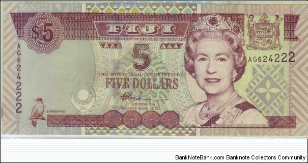 5 DOLLAR Banknote