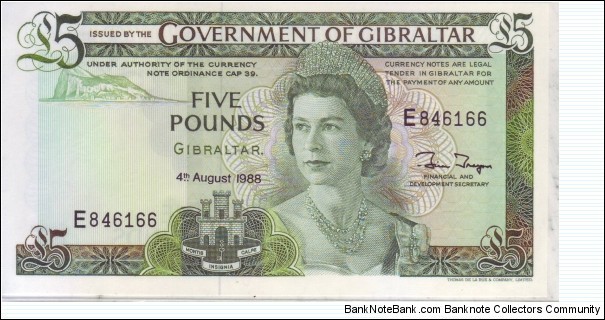 5 POUNDS Banknote