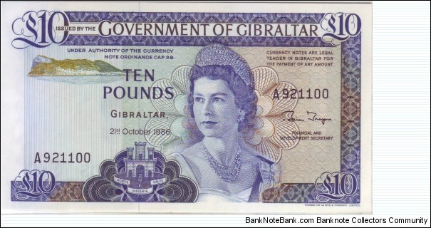 10 POUNDS Banknote