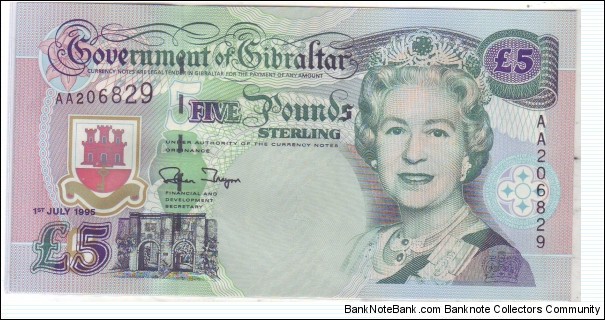 5 POUNDS Banknote