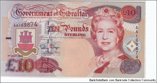 10 POUNDS Banknote