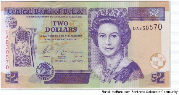 2 DOLLAR Banknote