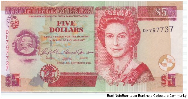 5 DOLLAR Banknote