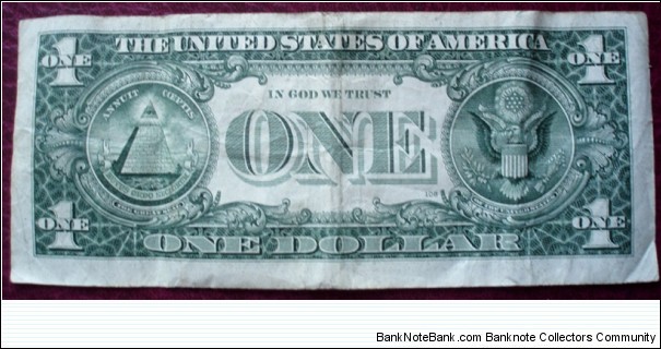 Banknote from USA year 1999