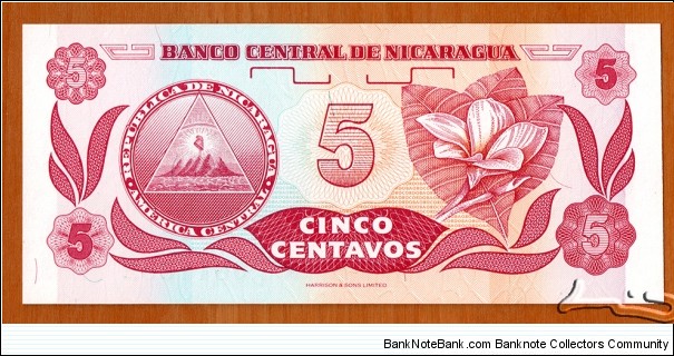 Banknote from Nicaragua year 1991