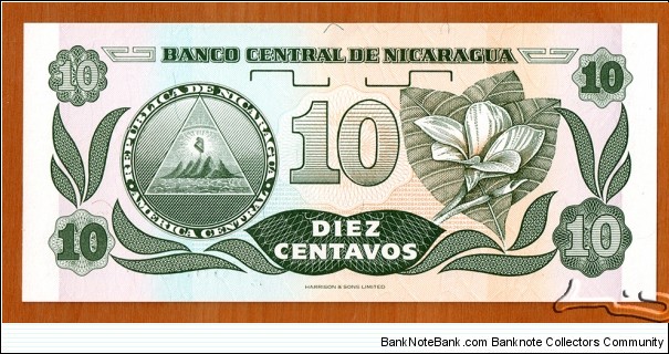 Banknote from Nicaragua year 1991