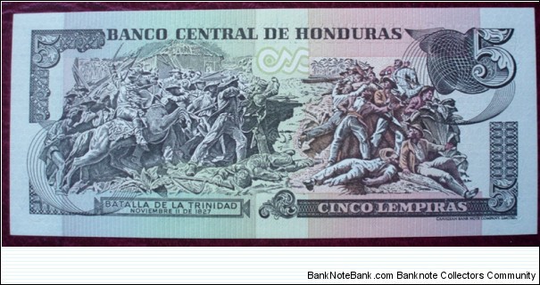 Banknote from Honduras year 2004