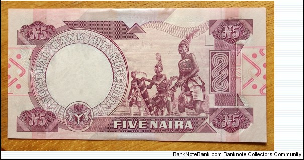 Banknote from Nigeria year 2002