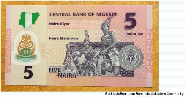 Banknote from Nigeria year 2009