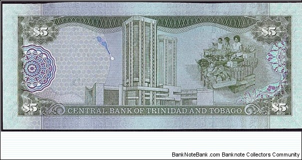 Banknote from Trinidad and Tobago year 2006