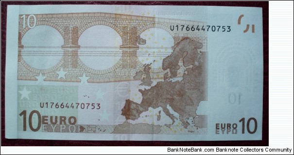 Banknote from France year 2002