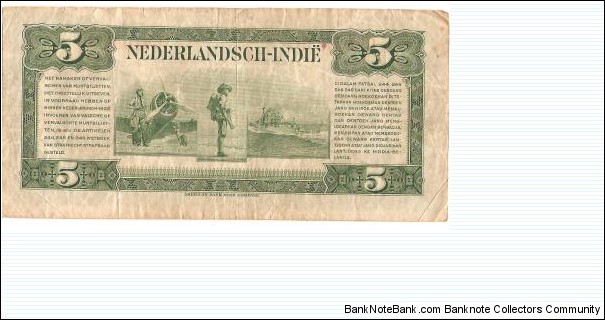 Banknote from Netherlands year 1943