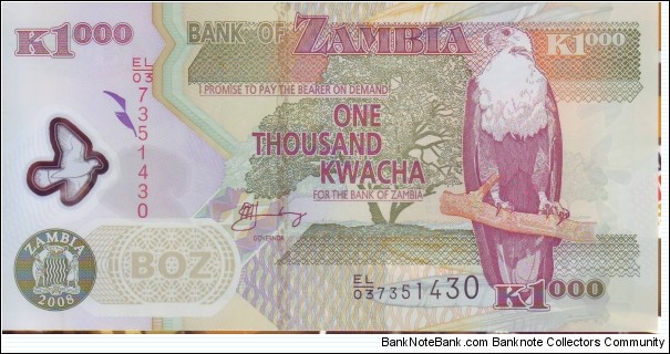1000 KWACA Banknote