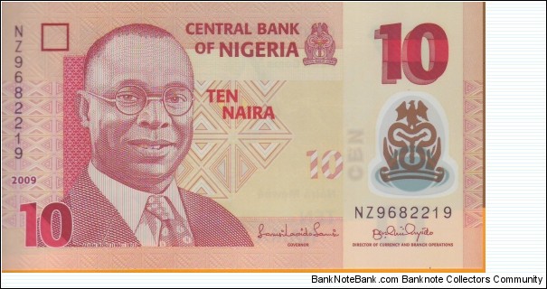 10 NAIRA Banknote
