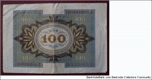 Banknote from Germany year 1920