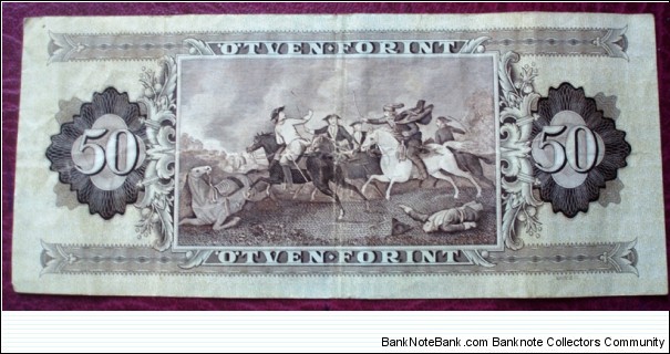 Banknote from Hungary year 1980