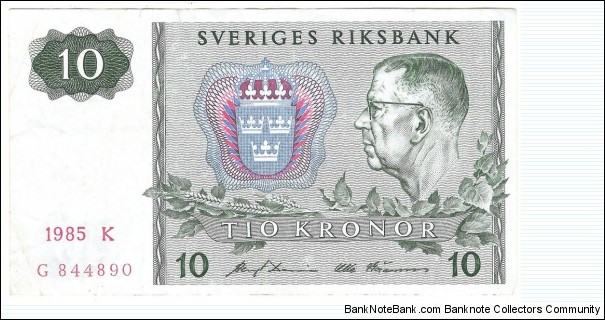 10 Kronor Banknote