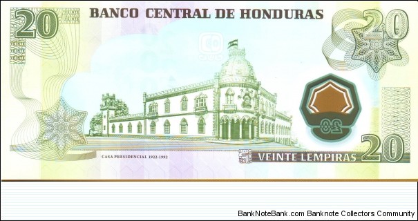 Banknote from Honduras year 2008