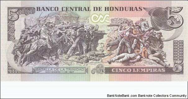 Banknote from Honduras year 2006