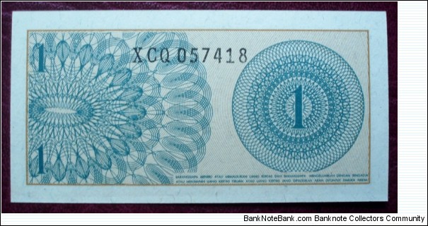 Banknote from Indonesia year 1964